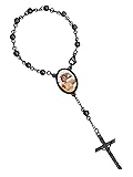 Custom4U Custom Rosary with Picture & Name Engraved