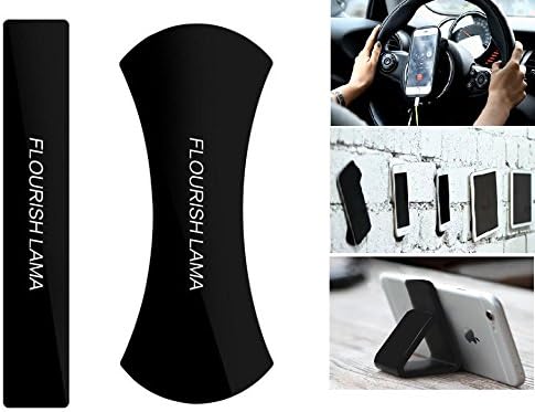 [2 Pack Premium Cell Pads] GroGoo 2 PACK Nano Rubber Pad Universal Sticky Anti-Slip GEL Pads for Dashboard, Glass, Tiles, Mirror,Wallor,Whiteboards,Metal,Kitchen,Car,GPS and Any Flat Surface