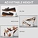 White Edition Shoe Slots (6 Pack) - Adjustable Shoe Organizer Space Saver