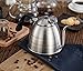 Pour Over Drip Coffee Kettle & Teakettles - Premium 18/8 Stainless Steel - Precise Thermometer - Easy Grip Handle- Long Spout for Smooth Water Flow - for Brew Coffee - by Creative Lifestyles (1 L)
