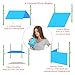 Topnuna Beach Blanket with 6 Sand Packets - Nylon Waterproof Fast Drying Lightweight Outdoor Blanket - Multipurpose for Beach Picnic Outdoor and Travel Mat with Carry Bag & Metal Pegs by