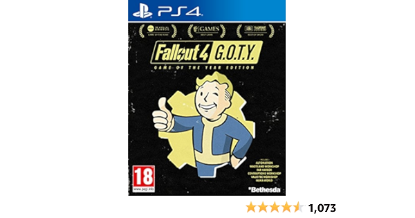 Fallout 4 Goty Ps4 Amazon Com Au Video Games