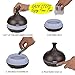 GOOLOO Essential Oil Diffuser, 300ml Ultrasonic Aroma Air Purifier Cool Mist Humidifier with 7 Color Changing LED Lights, Ultra Quiet, Auto Shut Off, Soothing Mist for Home Office, Wood Grain