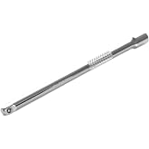 Performance Tool W36146 1/4 in. Drive 6 in. Socket Extension Bar | Corrosion resistant polished finish. Durable chrome vanadium steel. Designed for automotive socket wrenches