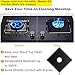 Stove Burner Covers, MSDADA Gas Range Protectors, 0.2 mm Double Thickness, Reusable, Non-Stick,2+8Pack Easy to Clean 10.6