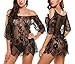 Avidlove Women Chemises Lace Smock Lingerie Mini Babydoll