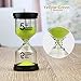 Lonnom Sand Timer Set 3 Pack Colorful Sandglass Hourglass Sand Clock 1 / 3 / 5 Minutes for Kids, Classroom, Kitchen, Games, Brushing Timer, Home Office Decoration Timers