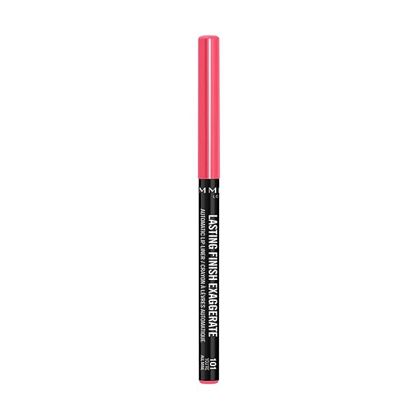 RIMMEL LASTING FINISH EXAGGERATE AUTOMATIC LIP LINER – RICH, SMOOTH FORMULA FOR LONG LASTING LIP LOOKS – 101 YOU’RE ALL MINE, .01OZ