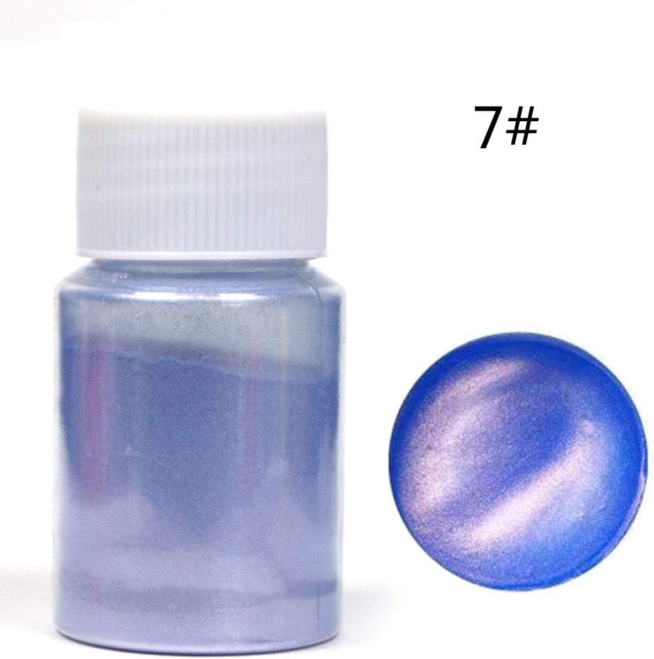 Pearlescent Mica Powder, 15g Pearl Pigment Epoxy Resin Colorant for Jewelry Making