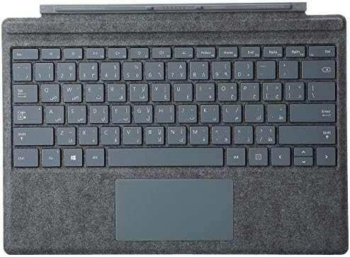Microsoft Ffp Surface Pro Signature Type Cover English Arabic Keyboard Ice Blue Buy Online At Best Price In Uae Amazon Ae