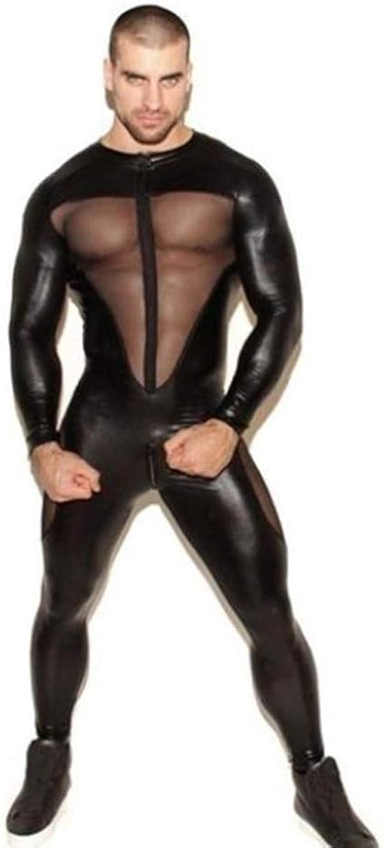 leather jumpsuit amazon