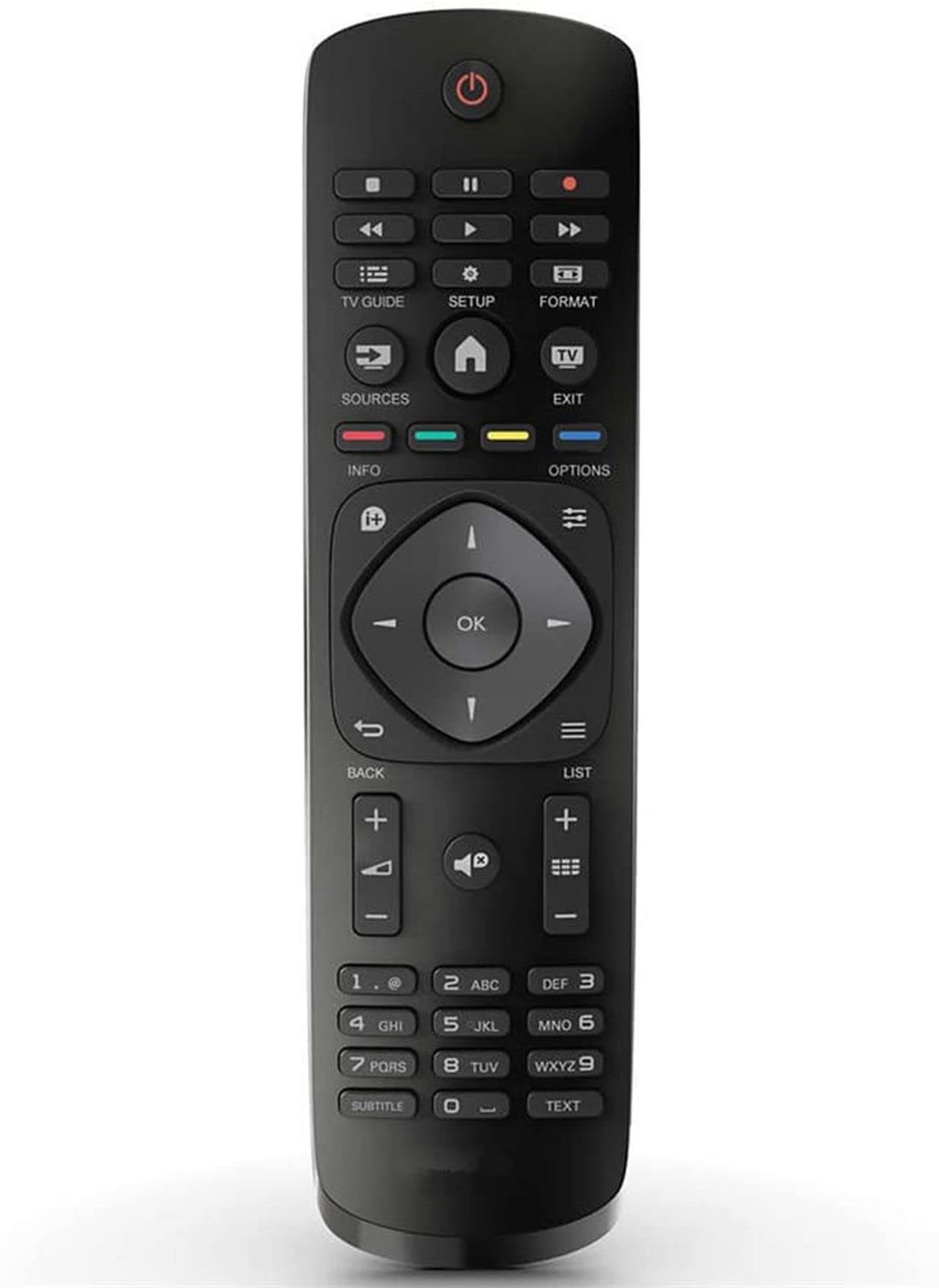 Replacement Remote Control for Philips LED UHD 43PUH4900 43PUK4900 43PUT4900 49PUH4900 49PUK4900 49PUT4900 55PUH4900