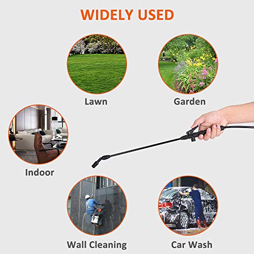 image for GROWNEER 1.3 Gallon Portable Pump Pressure Sprayer with Pressure Relie