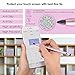 Active Stylus Pen，Wuudy Adjustable Fine Point Stylus Providing Accurate/High Sensitive Writing and Drawing Experience for iPad/iPhone/Android and Other Touchscreen Devices.(Pink)