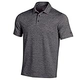 Under Armour Elevated Heather Golf Shirt - CARBON HEATHER 187H - XL