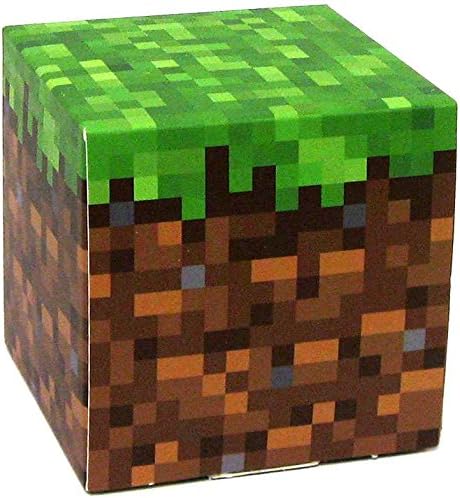 Amazon Minecraftのロット Grassブロックペーパークラフト ブロック おもちゃ