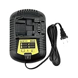 Biswaye 12V MAX and 20V MAX Replacement Li-Ion Battery Charger for Dewalt Li-Ion charger DCB101