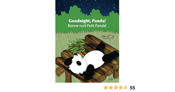 Goodnight Panda Bonne Nuit Petit Panda Babl Children S Books In French And English Books Babl Books Amazon Ca