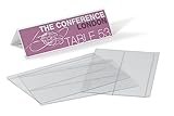 DURABLE Large Reusable Table Tent, 2-3/8" x