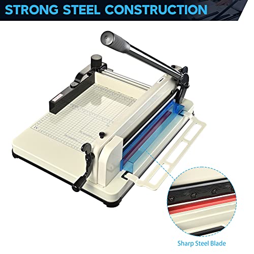 Paper Cutter Heavy Duty Trimmer Industrial Guillotine Stack