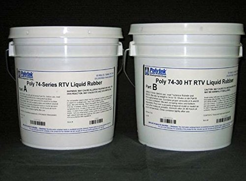 Polytek Poly 74-30HT Liquid Rubber - 16lbs