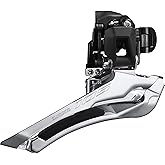 SHIMANO 105 R7100 Front Derailleur Black, Brazed-On | Down-Swing, Down-Pull, 52t Max