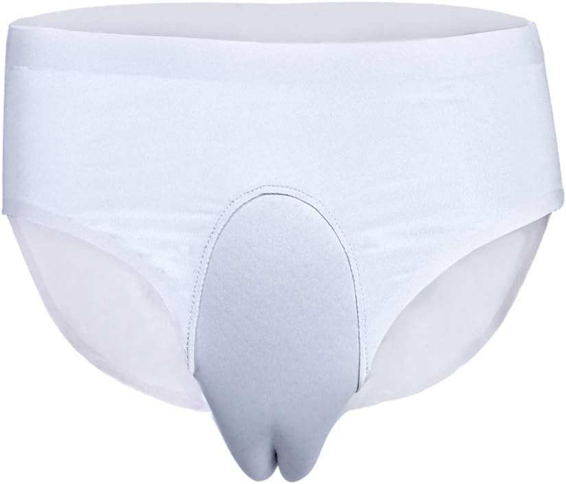 Seamless Ice Silk Mens Hiding Gaff Panty Ultra Thin Transvestite Gaff Panties Briefs for Transgender