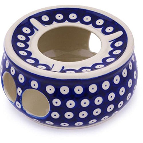 Ceramika Bona H7824G Polish Pottery Ceramic Heater Hand Painted, 6-Inch