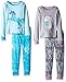 The Children's Place Big Girls 2-Piece Cotton Pajamas (Pack of 2), Animal, 14