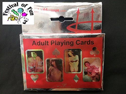 World's Ugliest Nude Adult Playing Cards ~ Cruel Joke ~ Naughty Secret Santa Gift (Jumbo 5" Size)