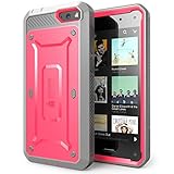 SUPCASE Amazon Fire Phone Case - Unicorn Beetle PRO Series Full-body Hybrid Protective Case with Built-in Screen Protector (Pink/Gray), Dual Layer Design/Impact Resistant Bumper, Compatible with Fire Phone 2014 Release