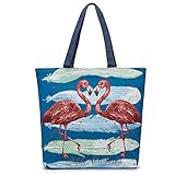 LINJUN Women's Canvas Shoulder Hand Bag Tote Bag (xiong)