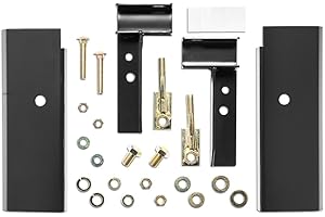 RealTruck BACKRACK Hardware Kit for use w/Standard Bed, Black, No Drill | 30124 | Fits 2020-2025 Chevrolet/GMC Silverado/Sierra 2500/3500 HD