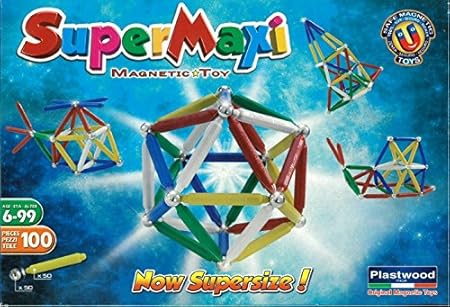Amazon 立体パズル マグネットトイ ボーネルンド スーパーマキシ 100ピース 0111 ブロック おもちゃ