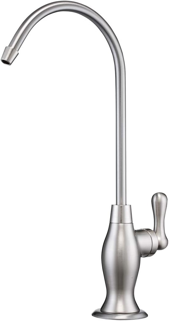 Air Gap Lead Free Reverse Osmosis Faucets Water Filtration(Brushed Nickel) Advanced RO Tap for Drinking, Kitchen Sink …