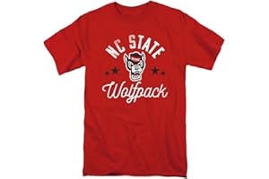 LOGOVISION Official Collegiate Distressed Mascot Short Sleeve Unisex for Men & Women Cotton T Shirt Collection