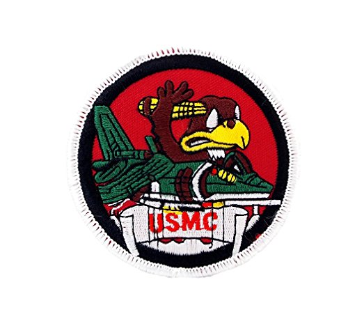 USMC Harrier Unit Marine Corps Embroidered Military Patch Sew or Iron AKPM149