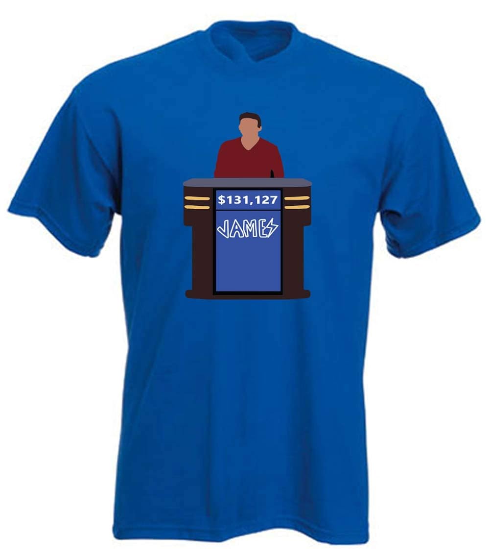Blue James Holzhauer Jeopardy Funny T Shirt Stellanovelty