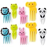 CuteZCute Bento Decoration Box, Animals Food Picks and Forks