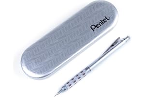 Pentel GRAPHGEAR 1000 Porte-mine rétractable avec boîte cadeau, 0,3 mm, corps marron, 1 paquet