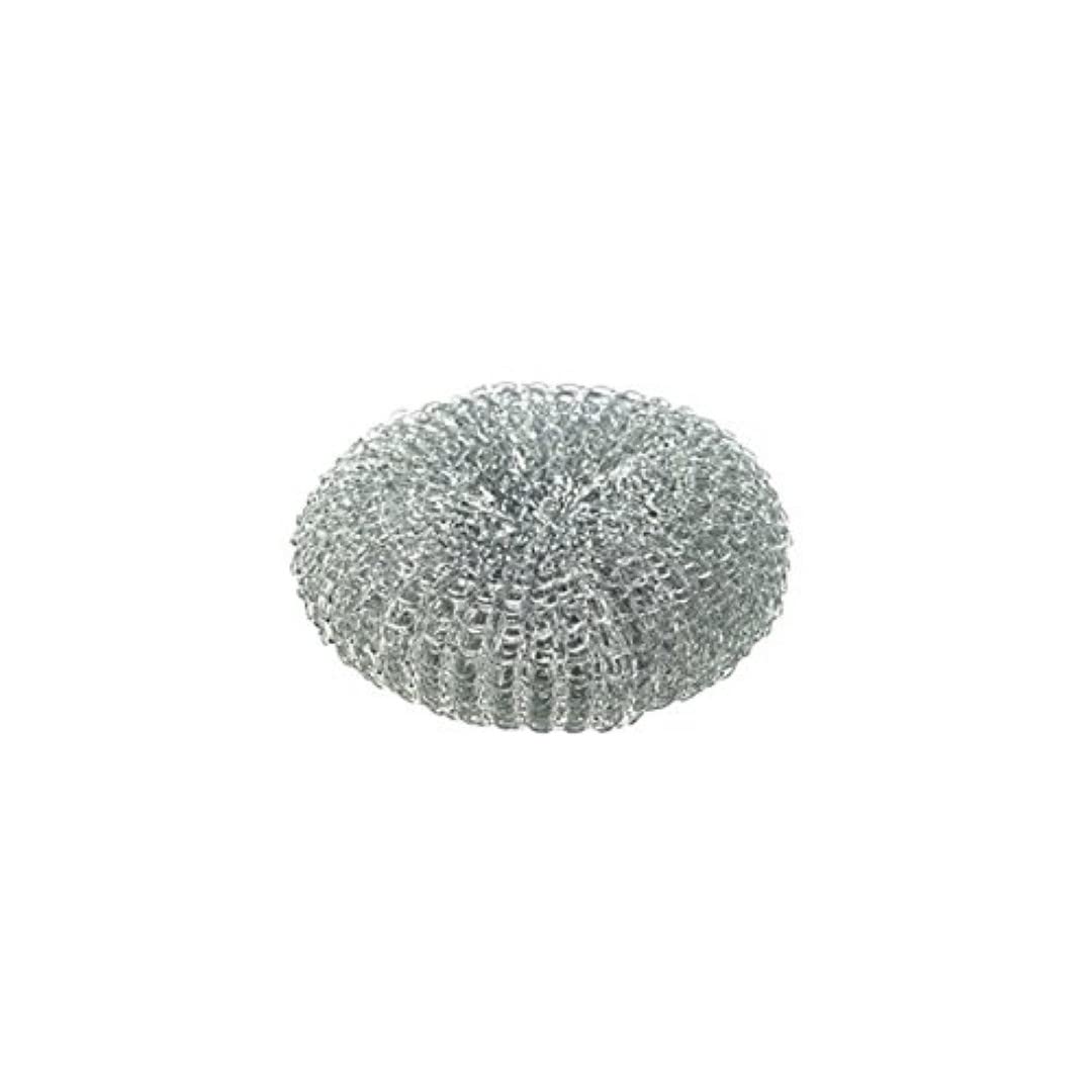 Genware NEV-828-60 Sponge Scourers, Galvanised Steel (Pack of 10)
