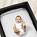 Chicco Lullaby Playard Sheets - Grey Diamond 2-Pack | Grey/White