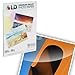 LD Premium Glossy Inkjet Photo Paper 8.5 in x 11 in (8.5X11) 50 pack - Resin Coated White Glossy Compatible with all Full Sheet Inkjet Photo Printer Models