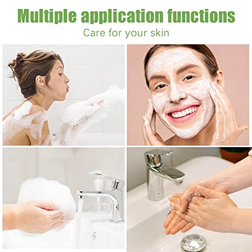 Natural Bar Soap for Men & Women, Organic Vegan Cold Pressed 3 Pack Handmade Bath Soap with Lavender Essential Oils for Shower Hand Facial Clean Moisture Sensitive Body Skin Care Products