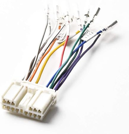 Amazon オーディオハーネス カーオーディオ配線 逆カプラー 14pin 14ピン コネクター ミツビシ カーオーディオケーブル 車 バイク