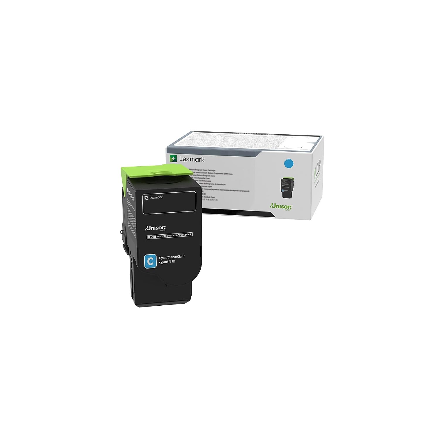 Lexmark Unison Original Toner Cartridge - Cyan