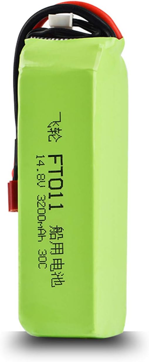 WYGUO 4S 30C Lipo Battery Replacement for Feilun FT010 Ft011 RC Boat RC Truck Helicopter Boat Remote Control(14.8V 3200mAh) - Image 4