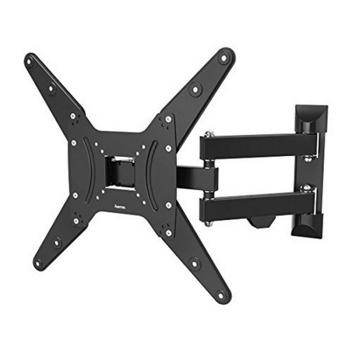 Hama Ultraslim FullMotion TV Wall Bracket | For TV's 32-65 Inches | Full Motion | Swivels Up To 180 Degrees on 3 Joints | Can Be Tilted +5/-12 Degrees | VESA Bracket Up To 400x400 | Max 25kg | Black