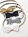 baby headbands baby girl headbands Handmade Baby Bows and headbands Gold and Silver Special baby hair bows sparkly bows nylon headbands sparkly headbands small bows