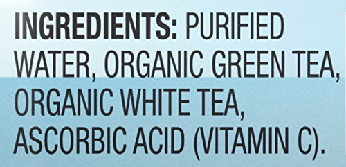 TEAS’ TEA UNSWEETENED GREEN WHITE TEA 16.9 OUNCE (PACK OF 12) ORGANIC, SUGAR FREE, 0 CALORIES